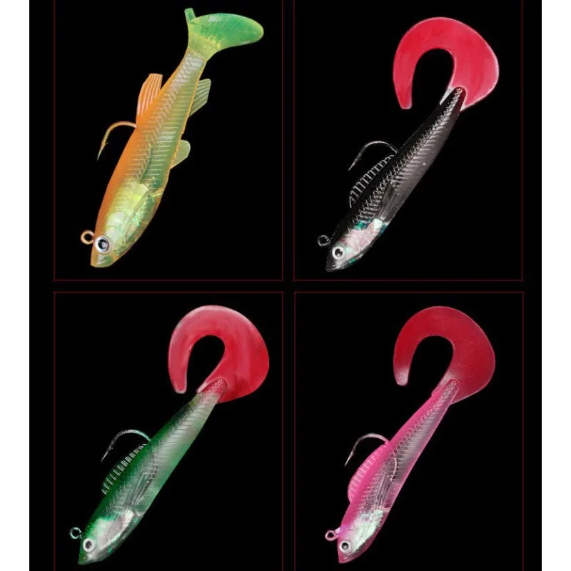 Fishing Boat Anchor - 10 Buah Umpan Pancing dengan Ekor