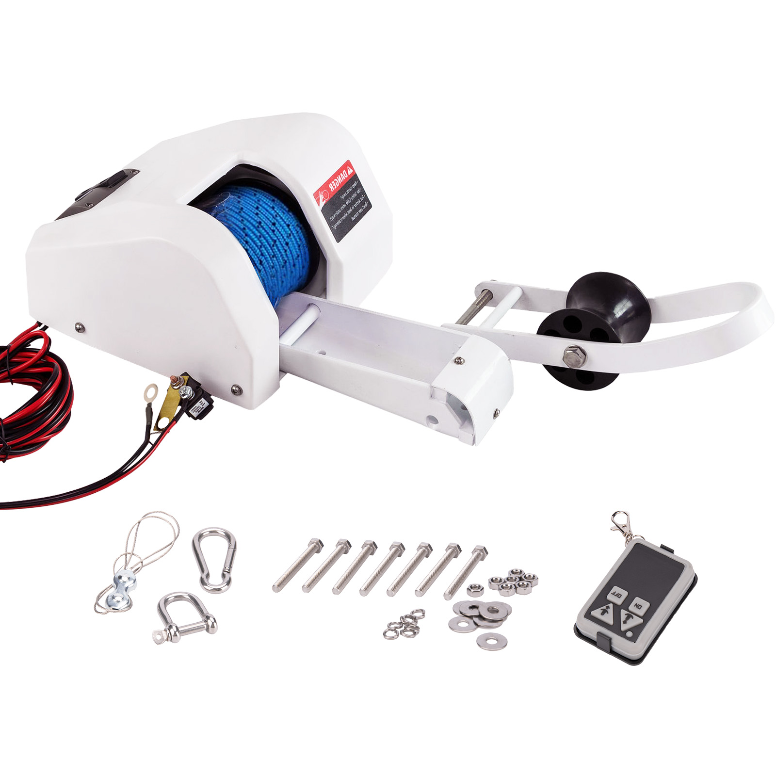 Fishing Boat Anchor - Winch Jangkar Listrik untuk Kapal Pontoon