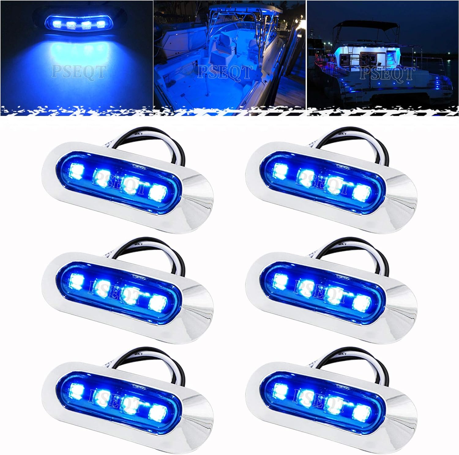 Lampu LED Kapal Tahan Air 3.8, - Fishing Boat Navigation Light ulasan dan harga