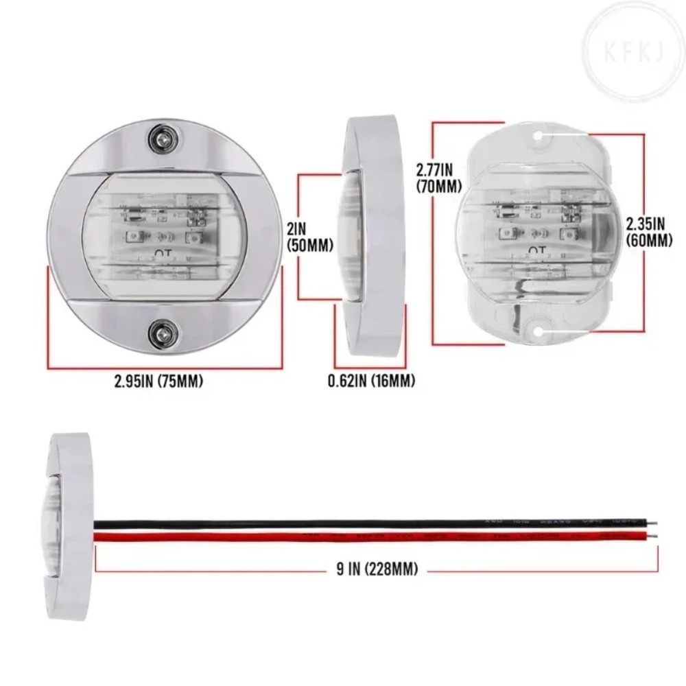 Lampu Dek Kapal Nelayan/Yacht  - Fishing Boat Navigation Light ulasan dan harga