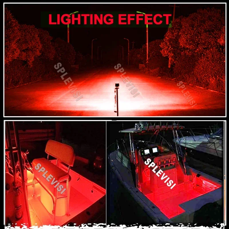 2x Lampu Navigasi LED Laut War - Fishing Boat Navigation Light ulasan dan harga