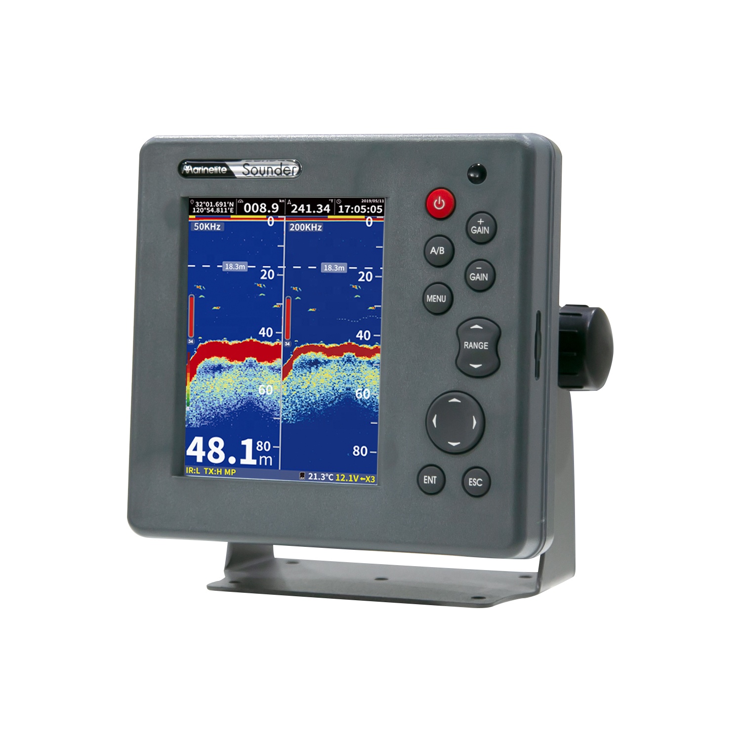 Alat Pendeteksi Ikan Sonar Ked - Fishing Boat Depth Finder ulasan dan harga