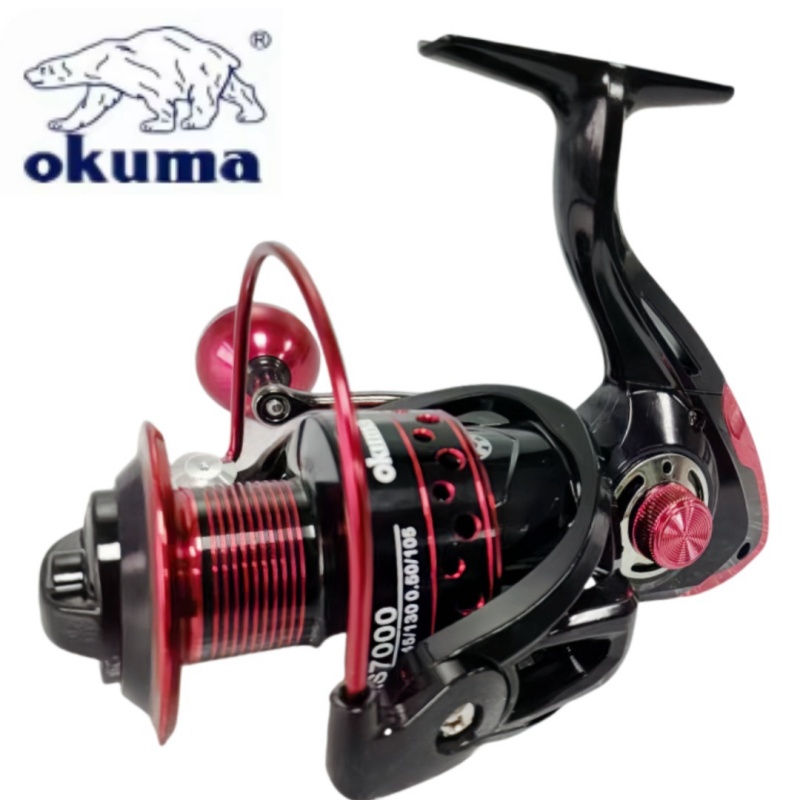 Okuma-Spinning Reel, Reel Panc - Fishing Boat Steering Wheel ulasan dan harga