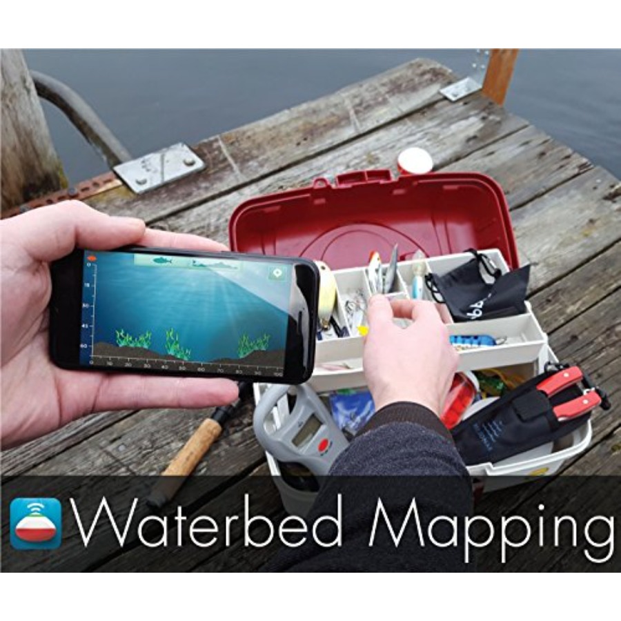 Alat pencari ikan nirkabel Blu - Fishing Boat Depth Finder ulasan dan harga