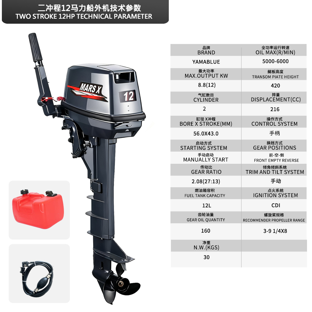 Mesin Motor Perahu Luar Papan  - Fishing Boat Outboard Motor ulasan dan harga