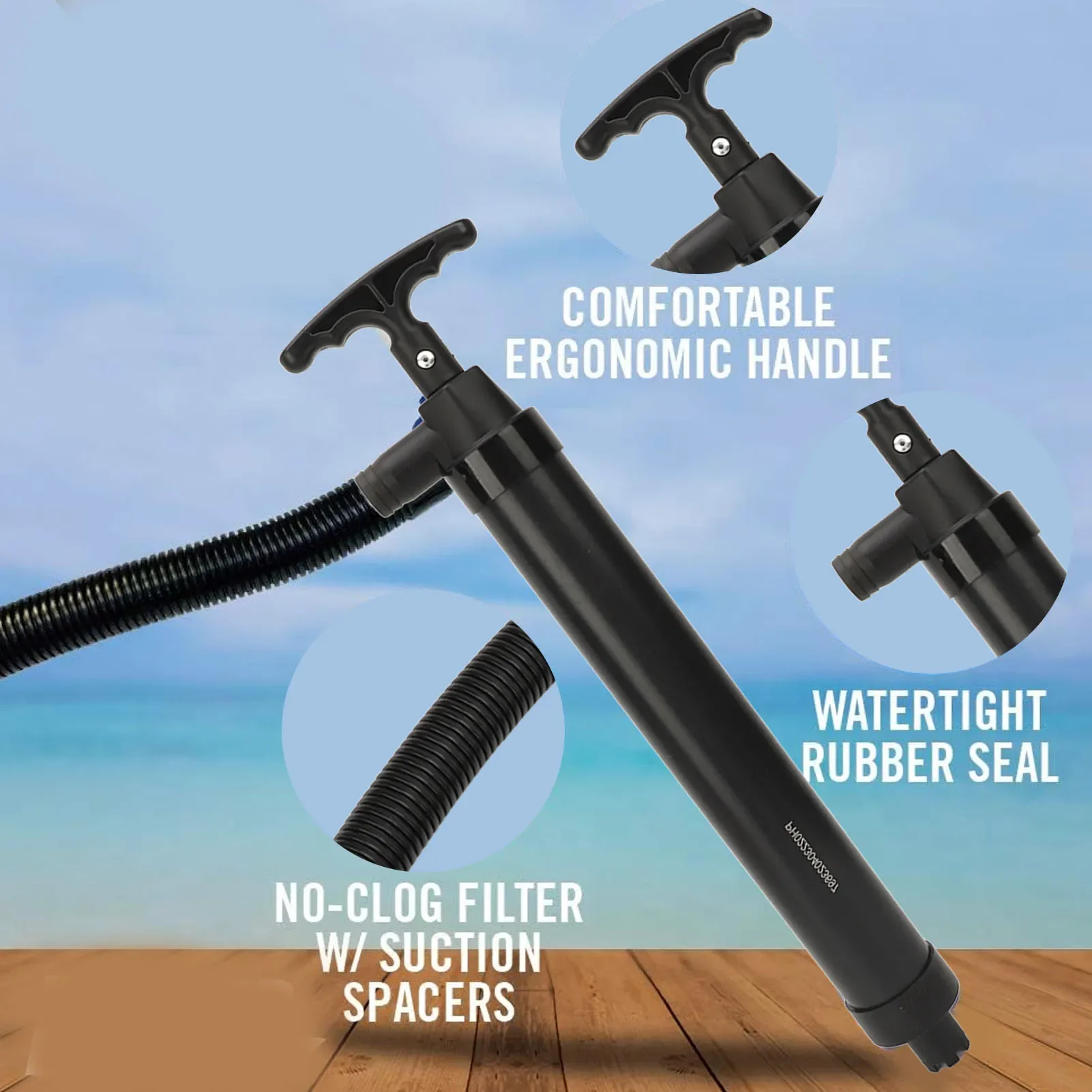 Pompa Lambung Kapal Manual den - Fishing Boat Bilge Pump ulasan dan harga