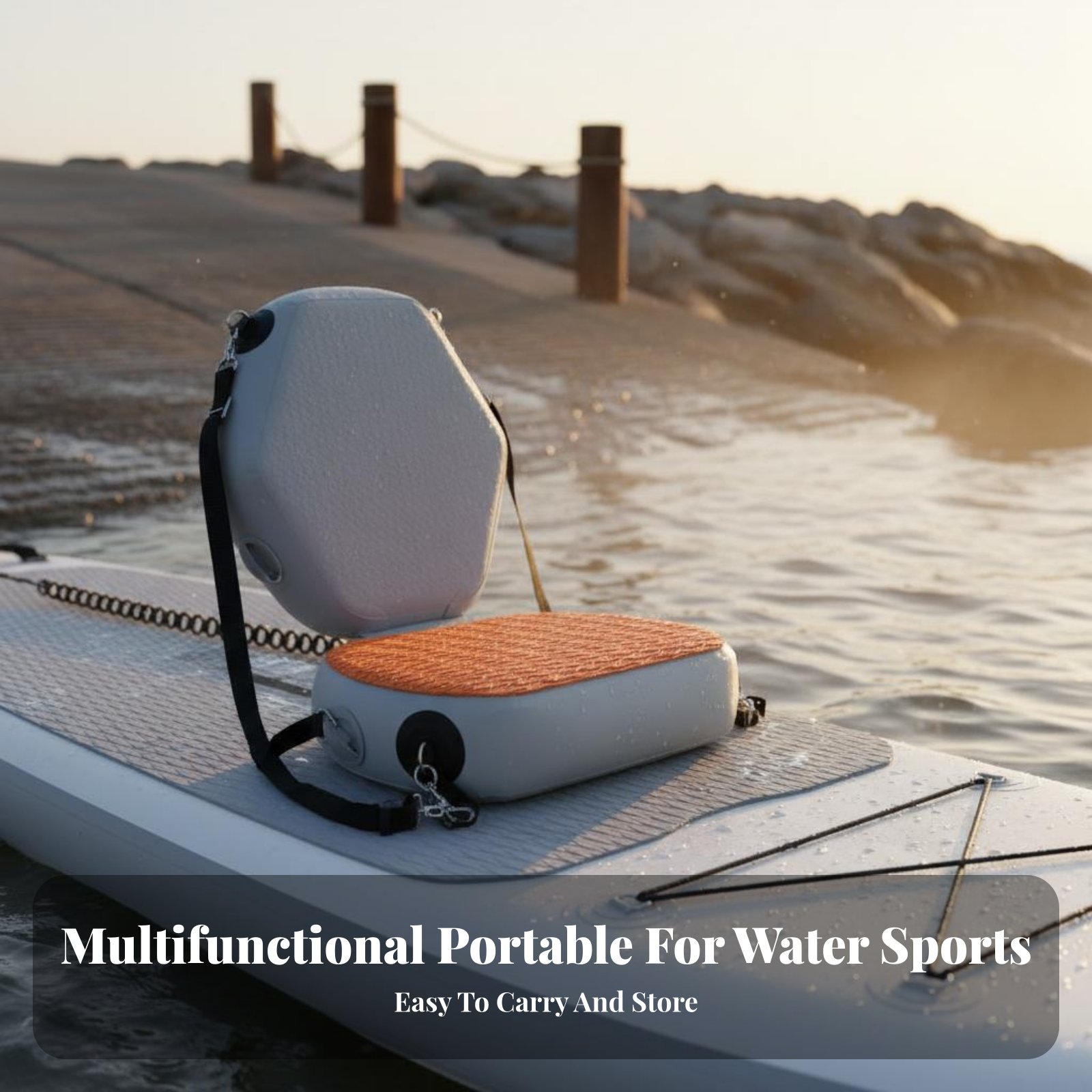 Kursi Kayak Tiup Tahan Aus, Ku - Fishing Boat Seat ulasan dan harga