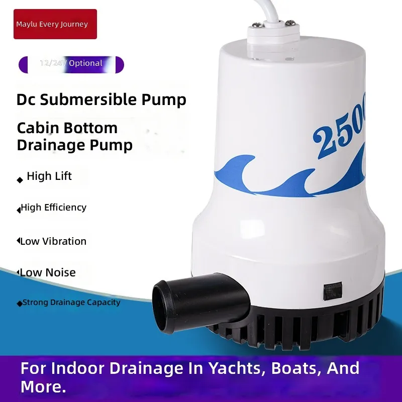 Pompa Bilge Kapal 12V 24V DC P - Fishing Boat Bilge Pump ulasan dan harga