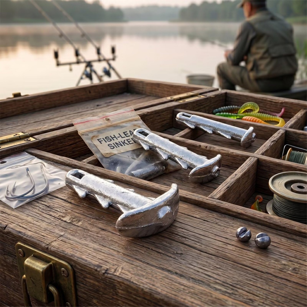 5 Buah Pemberat Umpan Landak L - Fishing Boat Anchor ulasan dan harga