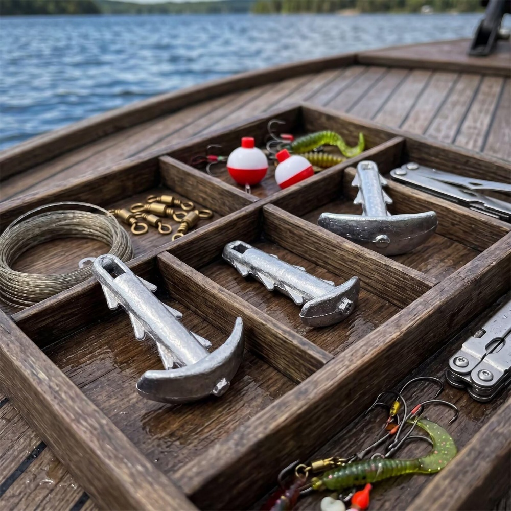5 Buah Pemberat Umpan Landak L - Fishing Boat Anchor ulasan dan harga